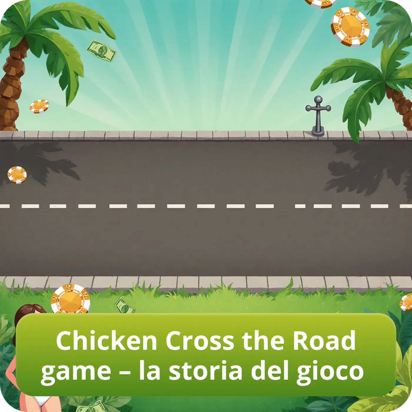 Chicken Cross the Road game – la storia del gioco