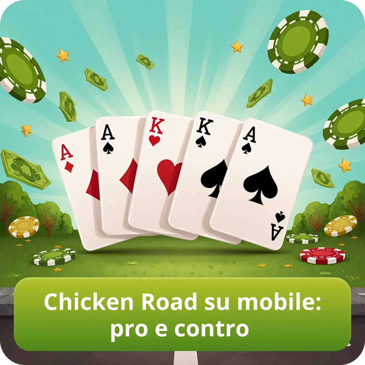 Chicken Road su mobile: pro e contro